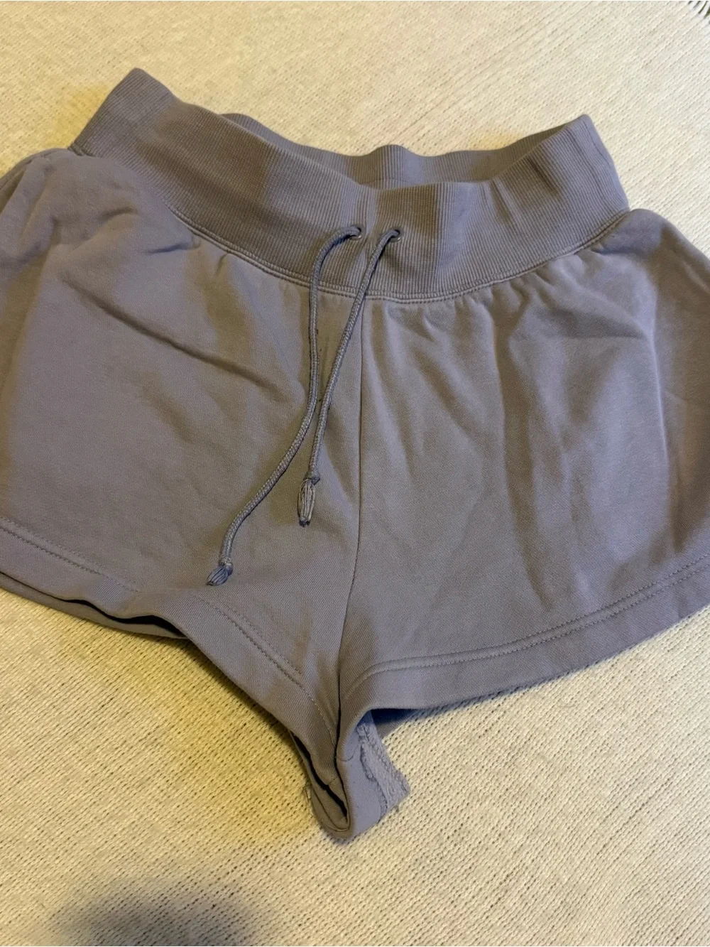 Nike Light Purple Fleece Sweat Short
